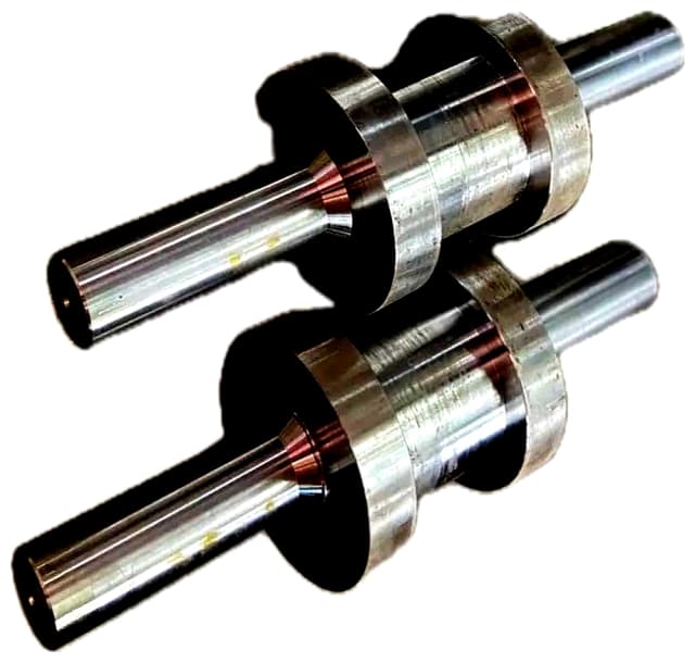 Industrial Roller with Shaft for Continuous Coir Operations